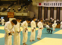 全国柔道整復学校協会柔道大会